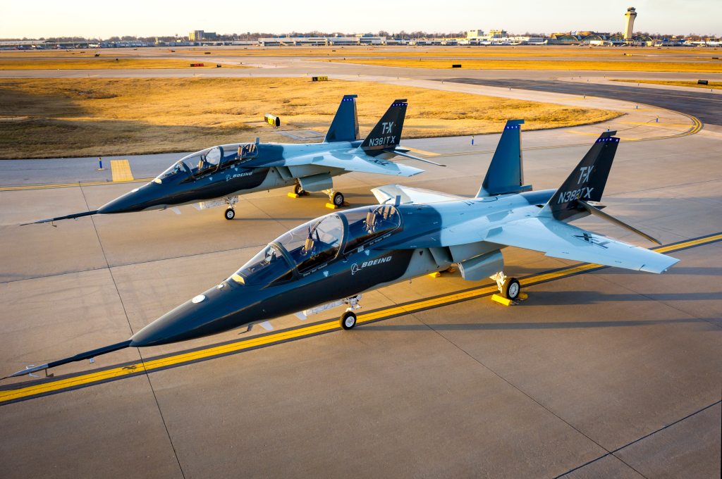 The T-X battle comes down to Lockheed and Boeing