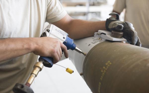 This is why American airmen built 40,000 pounds of bombs in England