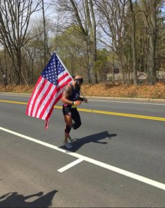 Marine who lost his leg in Afghanistan conquers Boston Marathon, again