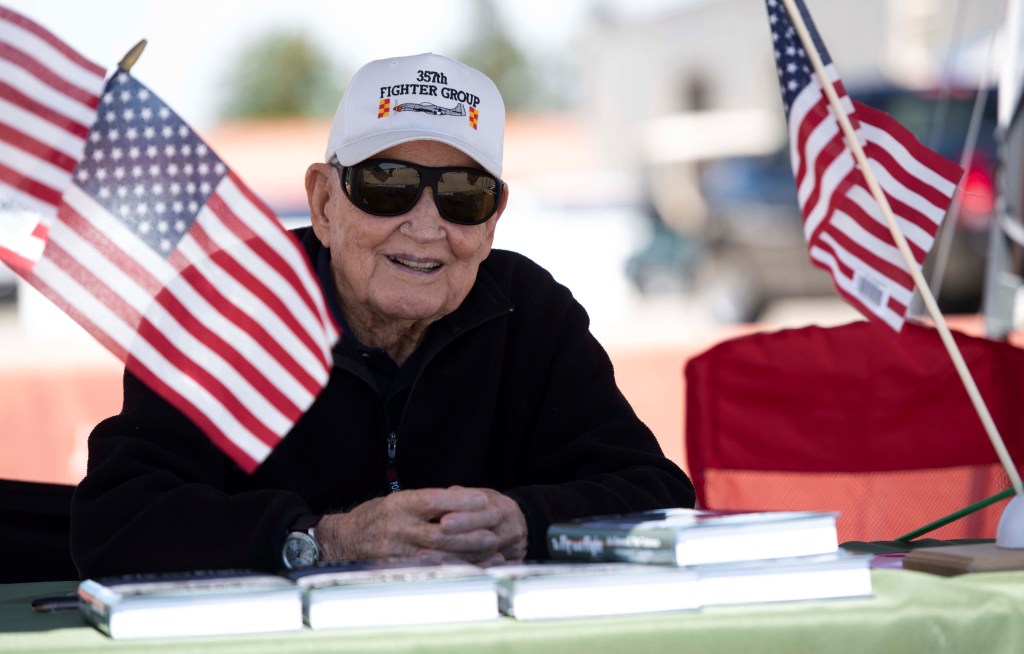 Living legend: WWII fighter pilot gets honorary promotion