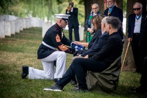 Marine Medal of Honor recipient laid to rest at Arlington