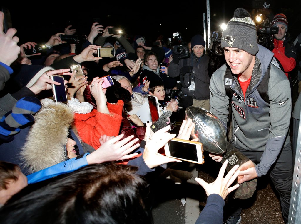 Patriots long snapper (and Navy ensign) Joe Cardona’s ‘surreal’ Super Bowl experience