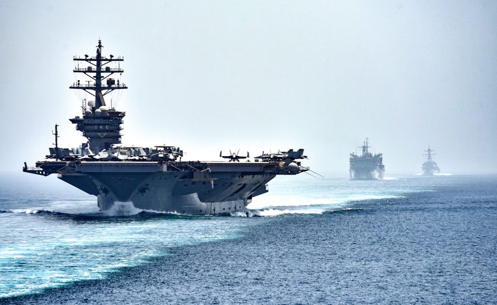 Middle East Now Without a US Carrier