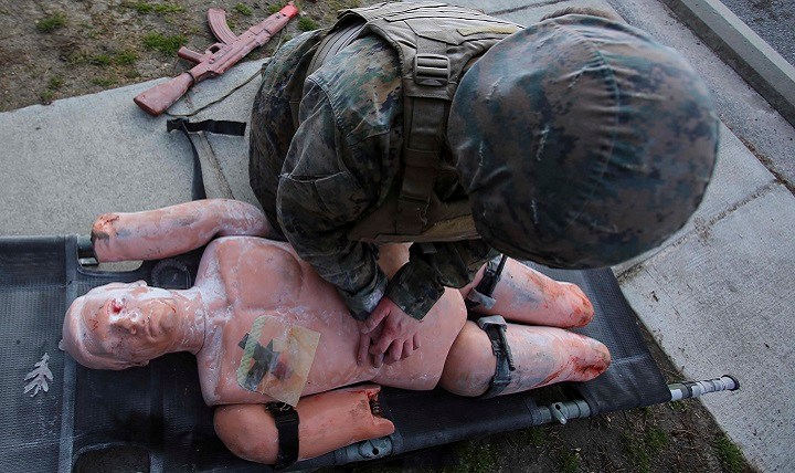 Pushing medical data downrange