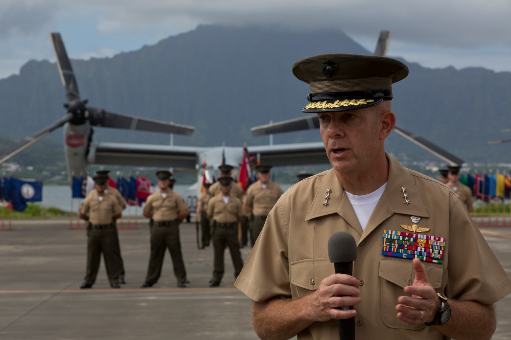 New Pacific Marine leader vows to keep up work with allies