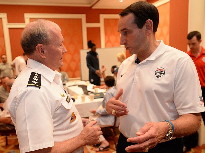 Former JCS chairman on his next mission: USA Basketball