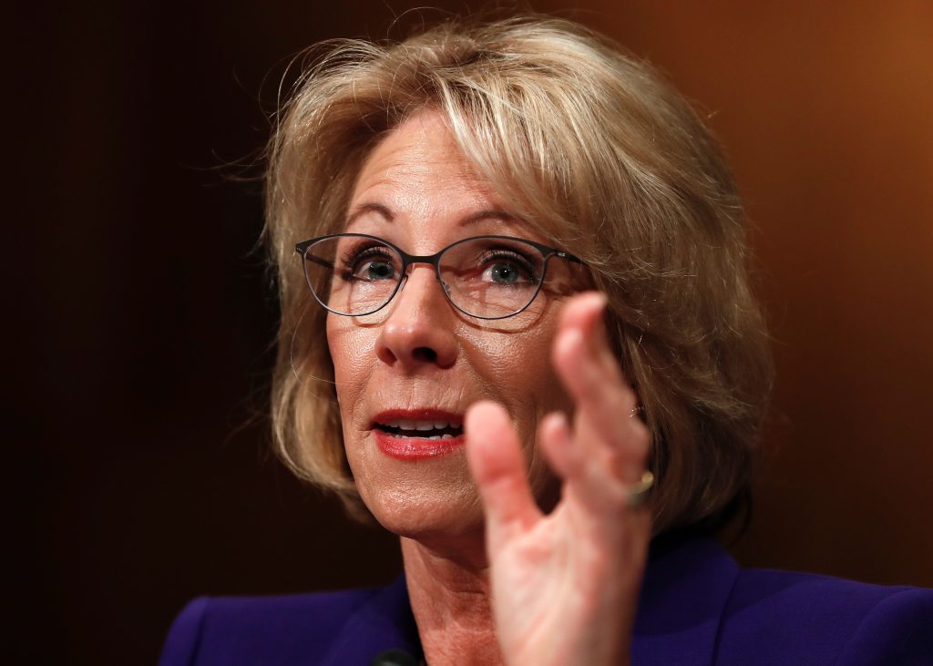 DeVos confirmation: Pence tie-breaker makes Senate history