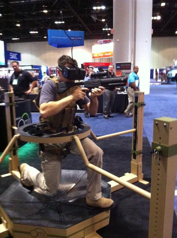 Virtual Trainer Lets Troops Move in Simulated World