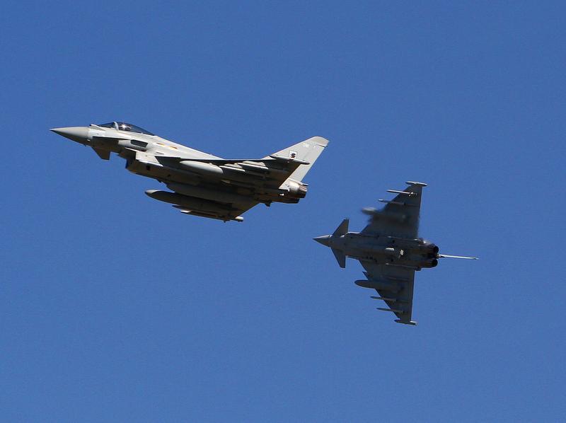 UK submits bid for Belgium fighter competition, pitting Typhoon against F-35