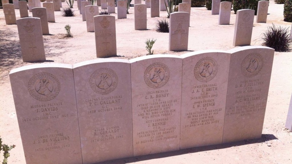 A global crossroads of military history buried in an Egyptian desert