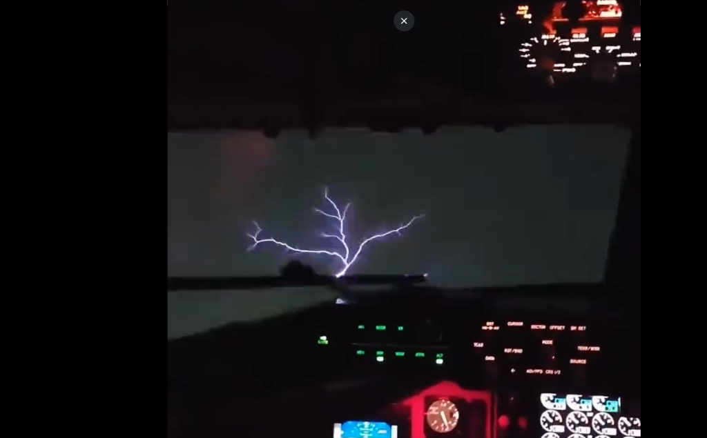 Air Force captures video of St. Elmo’s fire amid Idalia evacuation