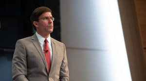 Esper proclaims election security an ‘enduring mission’ for Pentagon