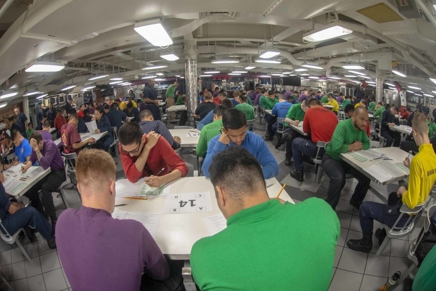 Navy postpones remaining advancement exams
