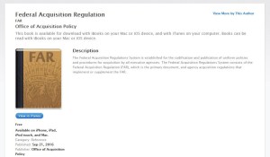 GSA iBook helps acquisition pros go FAR in the field