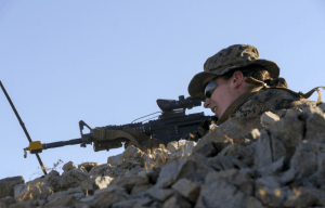 There are no female Marines currently leading infantry platoons in the Corps