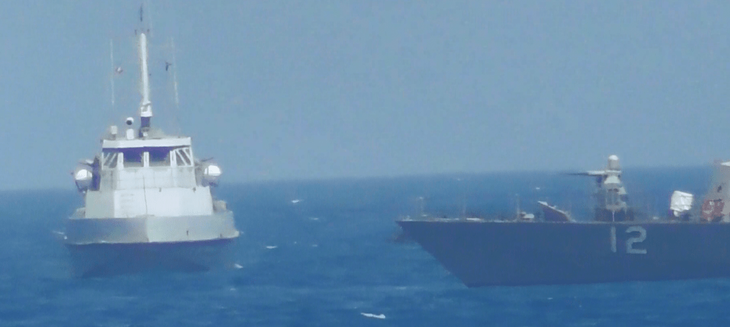 US Navy releases video of encounter with Iranian patrol boat