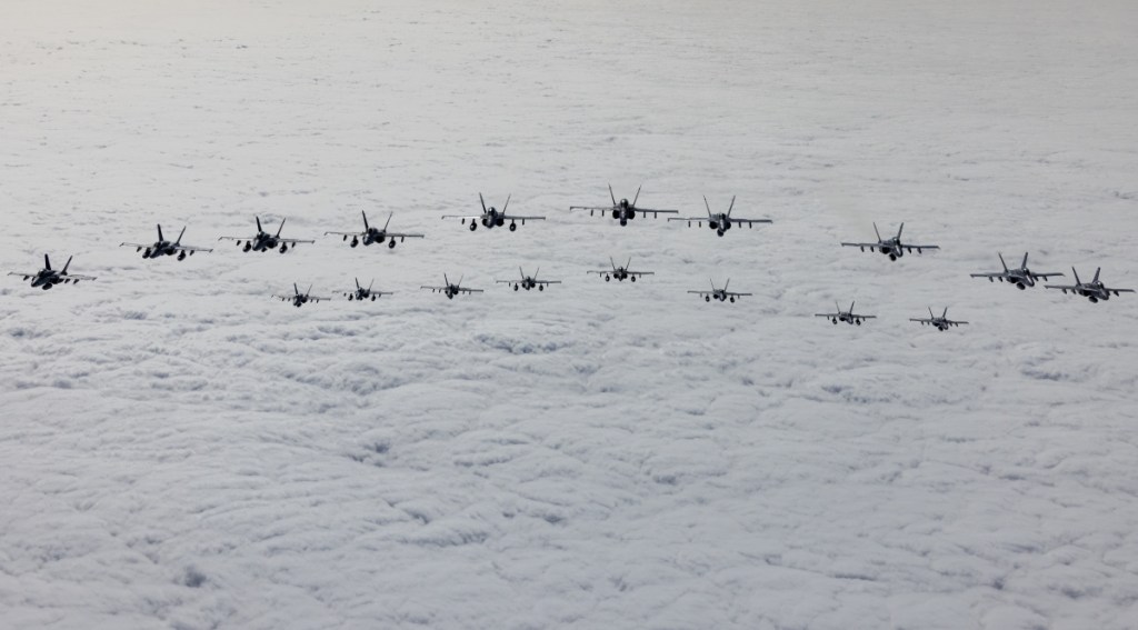 Marine Corps deactivates its squadron for training F/A-18 pilots