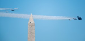 Watch Blue Angels, Thunderbirds fly over Baltimore, DC and Atlanta in salute to frontline COVID-19 responders