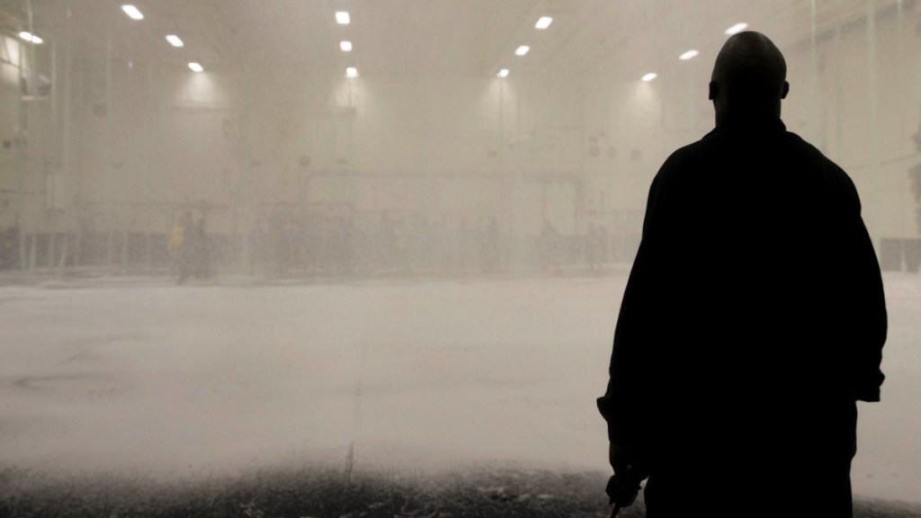 Hazardous firefighting foam accidentally discharged in Marine hangar