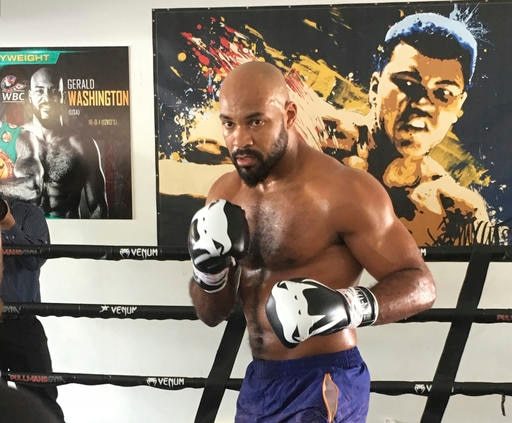 Former Navy helicopter mechanic Gerald Washington fights for heavyweight title Saturday night