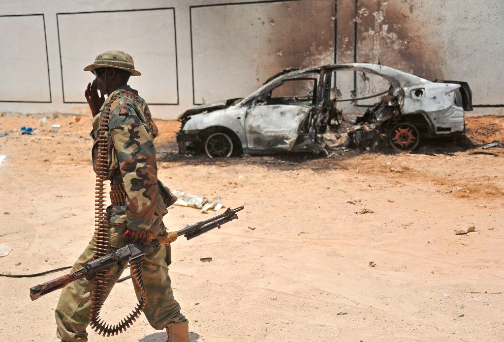 Record breaking US airstrikes pushing al-Shabab fighters into urban areas