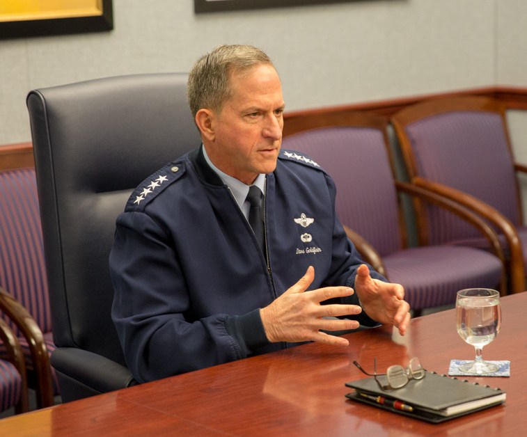 Air Force chief open to input from Congress on way forward after JSTARS recap cancellation