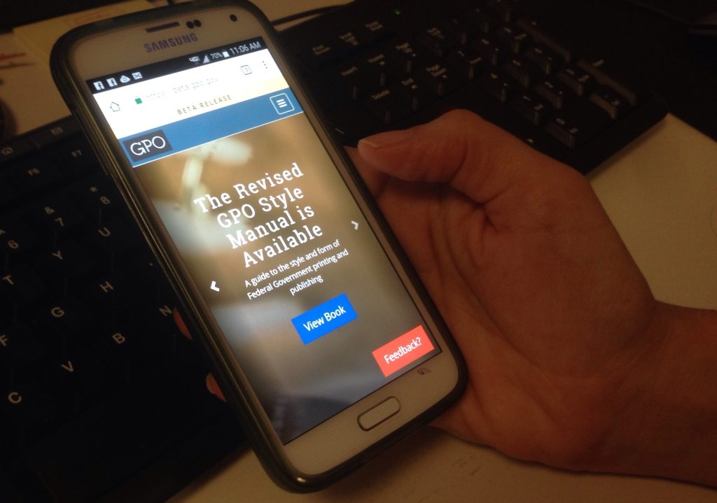 What do you think of GPO’s new mobile-friendly beta site?