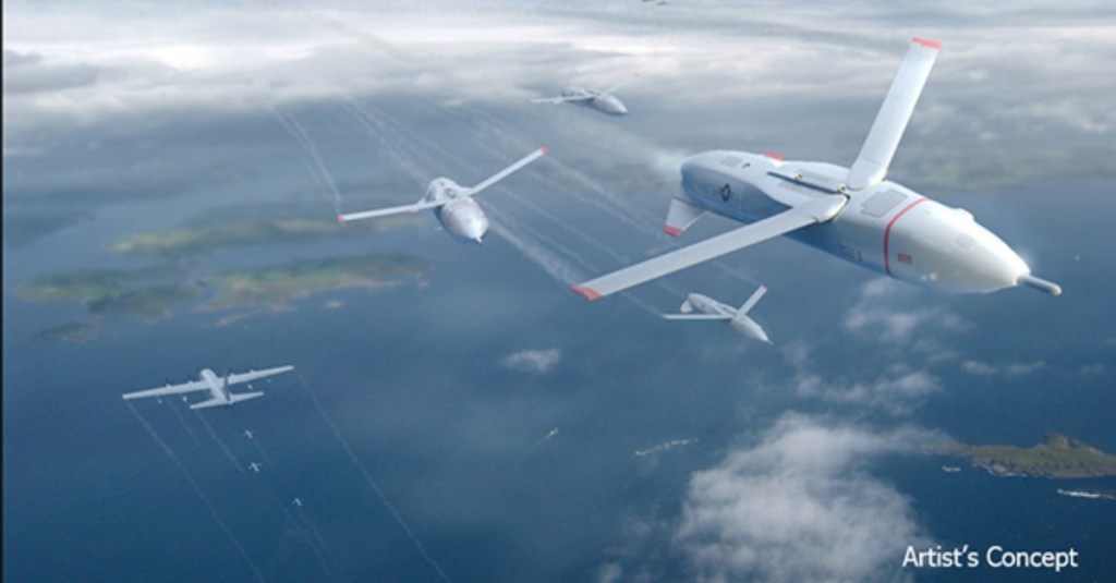 DARPA hopes to swarm drones out of C-130s in 2019 test