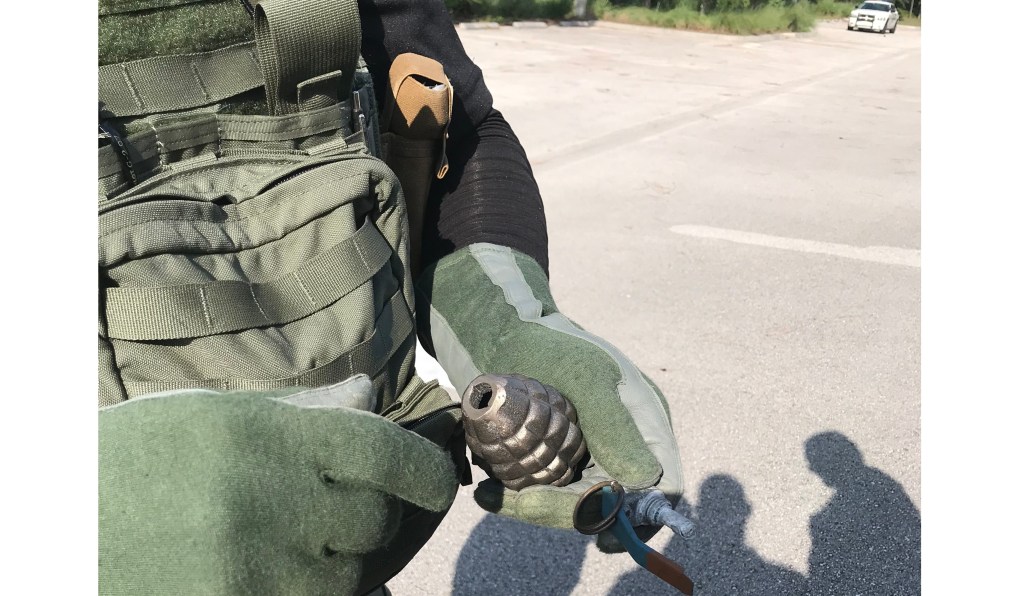 Florida cops wondering who left grenade in Goodwill donation bin