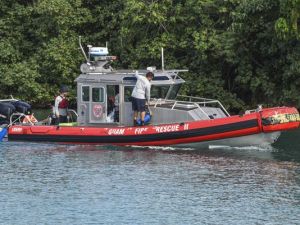 Air Force, Guam authorities search for missing airman off Tarague Beach