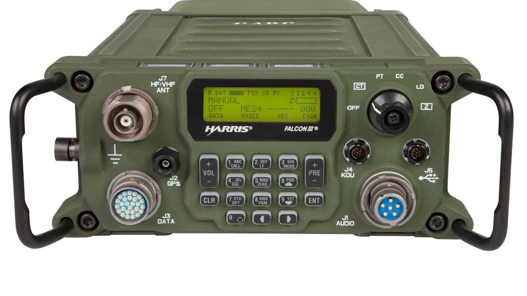 Harris unveils new manpack radio