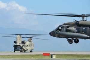 U.S. military staged for massive hurricane relief effort if called upon