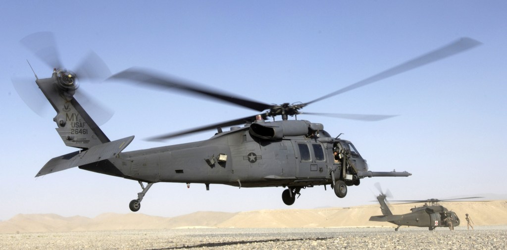 Air Force: 4 hurt as chopper crashes during Nevada training