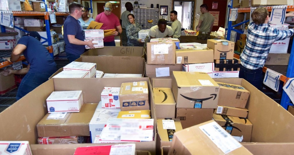 Here’s how to beat the holiday crush of mail to troops overseas