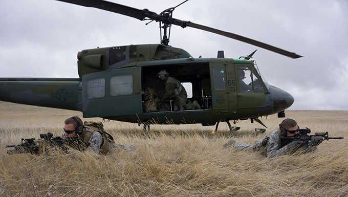 Air Force Huey Replacement Could Carry More Troops
