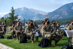 Air Force Academy begins coronavirus-distanced classes