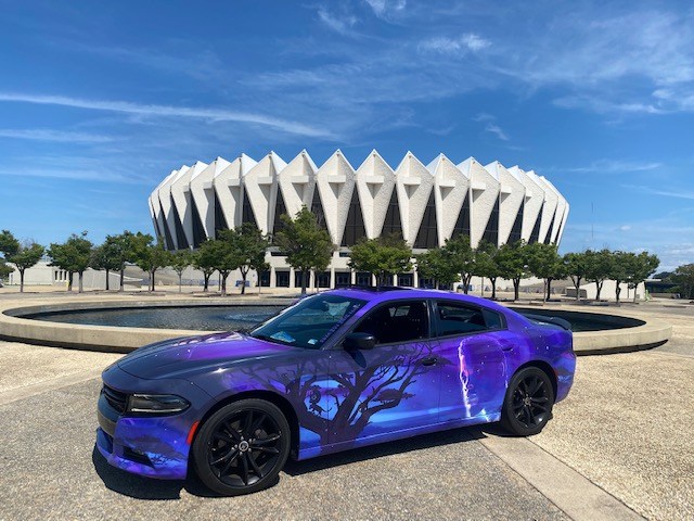 Airman’s ‘Black Panther’ car honors the late Chadwick Boseman