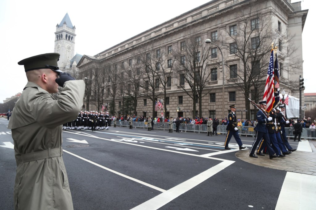 President, Pentagon put off Washington parade