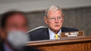 Energy Dept. officials are ‘trying to undermine’ nuclear weapons agency, Inhofe alleges