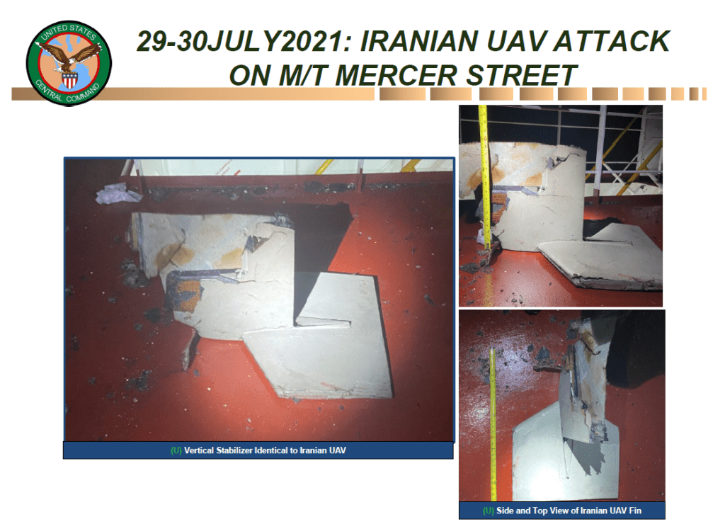 Here’s why CENTCOM thinks Iran was behind a fatal drone attack on a ship last month