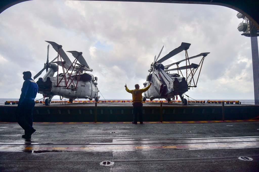 Eight Navy ships, other assets mobilized after hurricanes Harvey and Irma