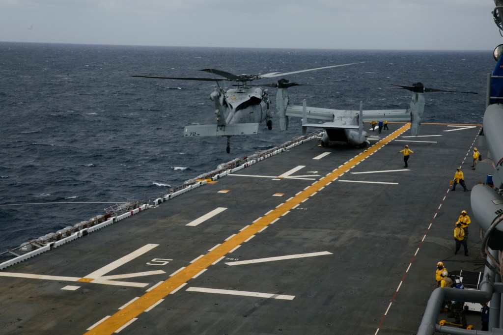 Iwo Jima racing to Haiti loaded with sailors, Marines and relief supplies