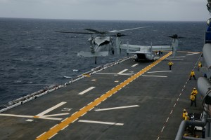 Iwo Jima racing to Haiti loaded with sailors, Marines and relief supplies