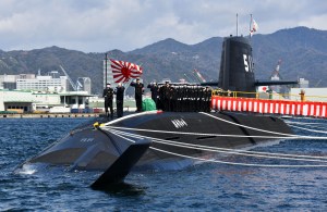 Japan commissions its first submarine running on lithium-ion batteries