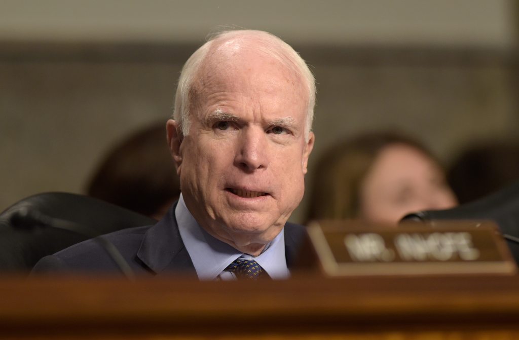 McCain Reiterates Plan for Syria as Trump Plan Remains Unknown