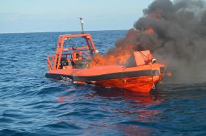 Joint Air-to-Ground Missile Destroys Small Boat in Test