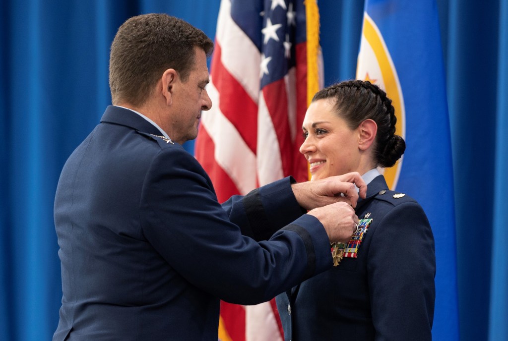 Air National Guard flight nurse first to receive highest flying award