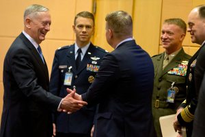 Defense Secretary Mattis makes clear that the U.S. is committed to NATO