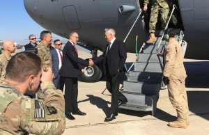 Mattis in Afghanistan amid calls for troop increase