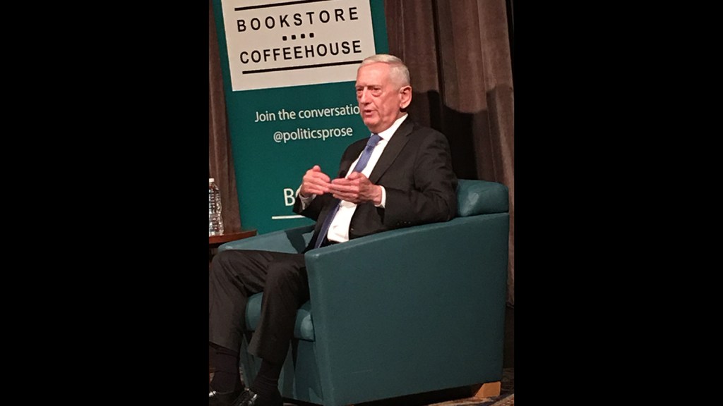 Mattis on why he went to work for the Trump administration